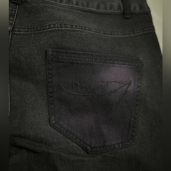 NWT - Desigual Men’s Patchwork Slim Straight Jeans - Size 36 - Picture 10 of 13